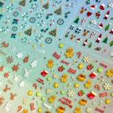 christmas nail stickers